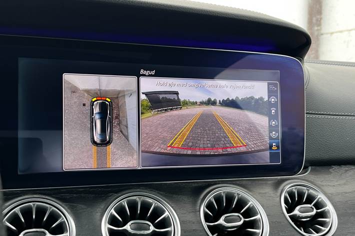 Sort Mercedes E400 fra 2017