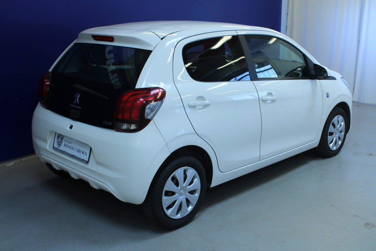 Hvid Peugeot 108 fra 2016