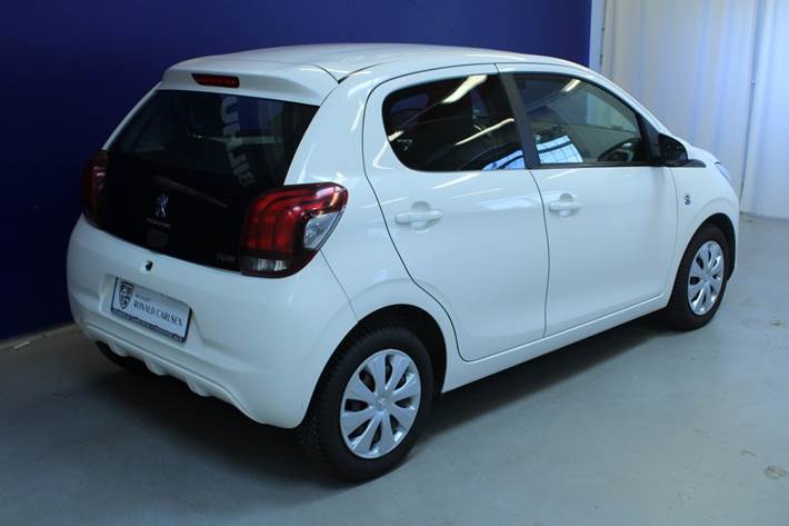 Hvid Peugeot 108 fra 2016