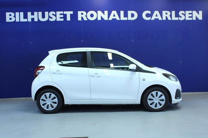 Hvid Peugeot 108 fra 2016