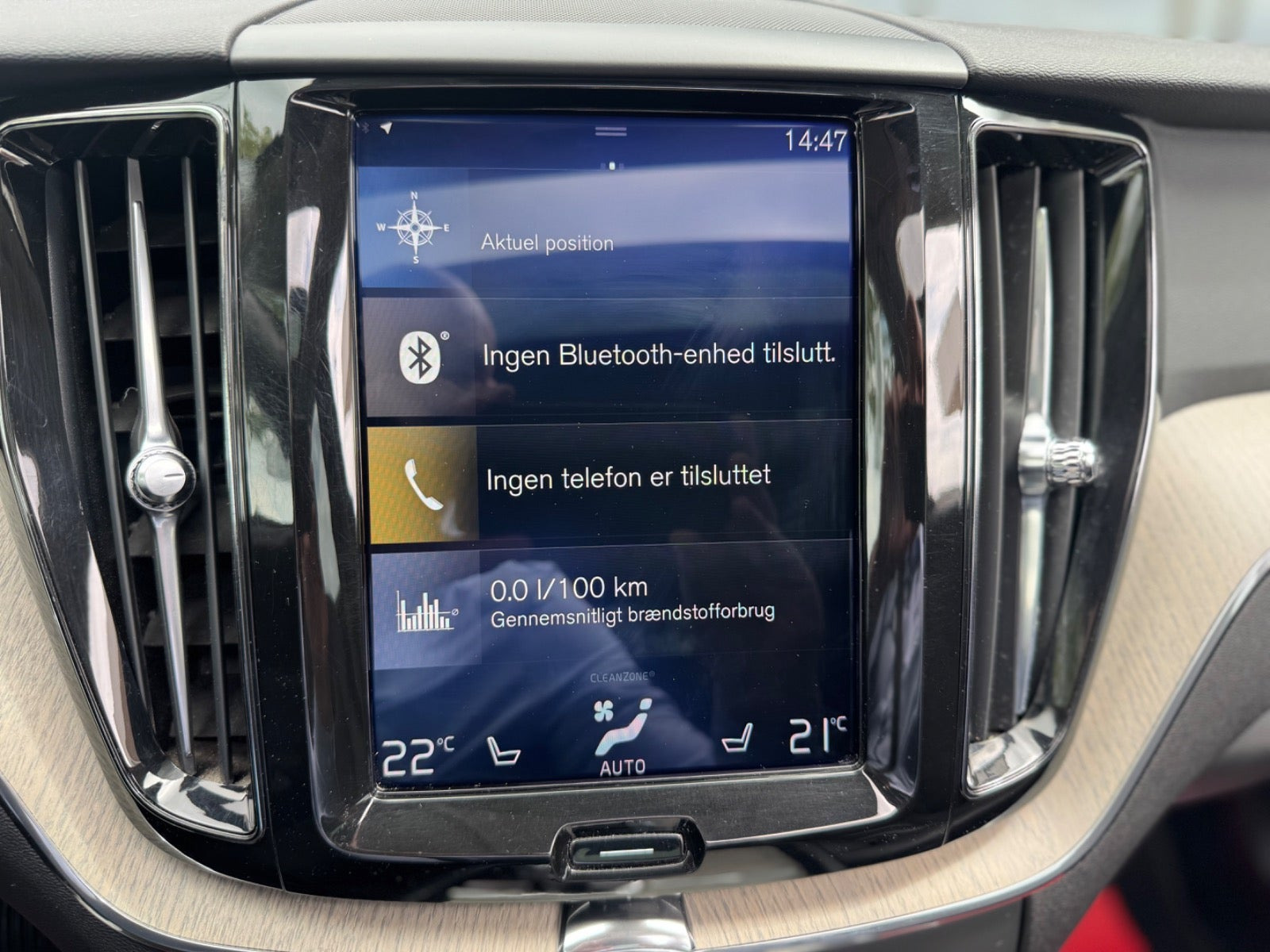 Grå Volvo XC60 fra 2018