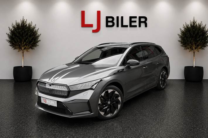 Sort Skoda Enyaq fra 2023
