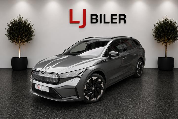 Sort Skoda Enyaq fra 2023