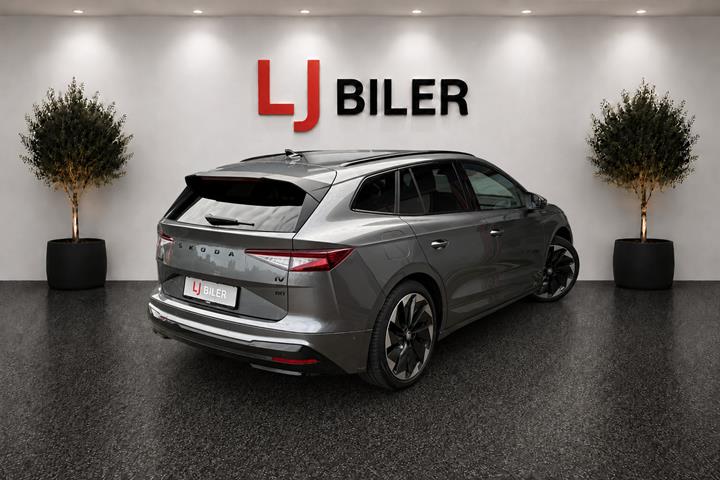 Sort Skoda Enyaq fra 2023