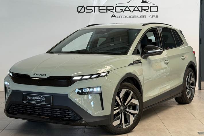 Grøn Skoda Elroq fra 2025