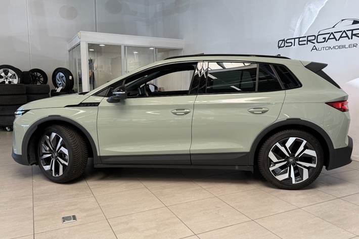 Grøn Skoda Elroq fra 2025