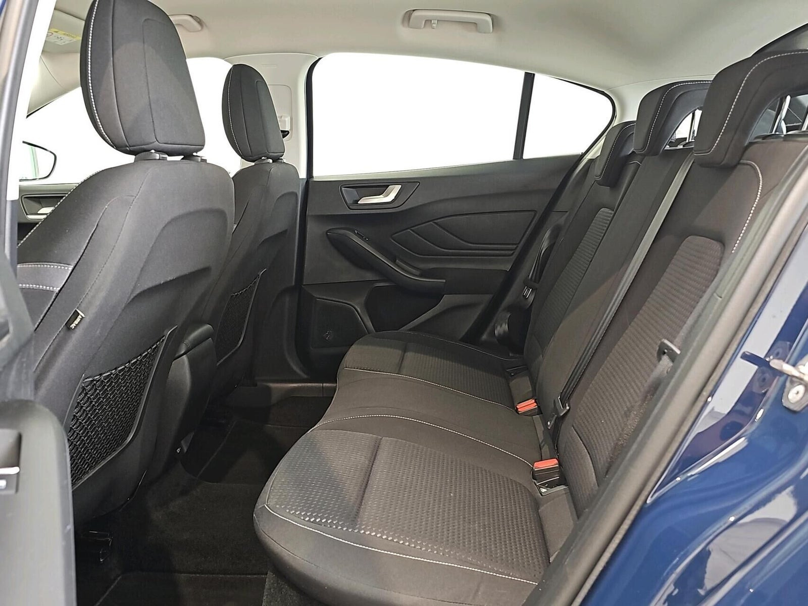 Blå Ford Focus fra 2019