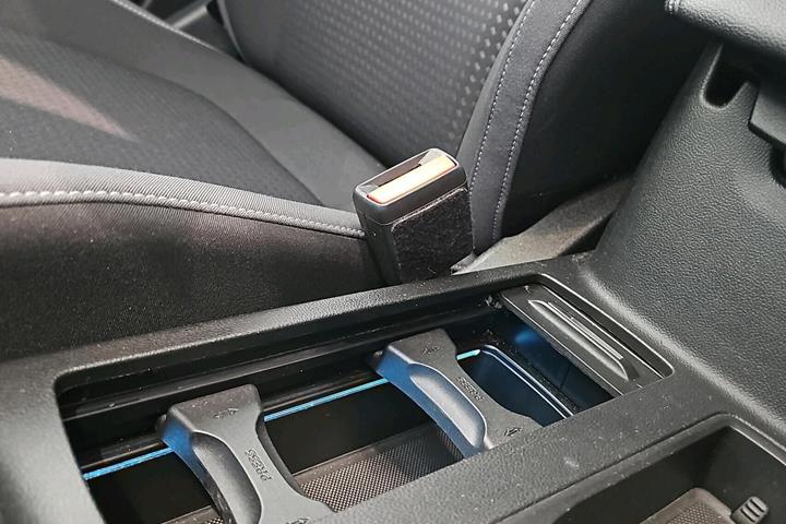 Blå Ford Focus fra 2019