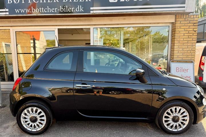 Sort Fiat 500 fra 2020