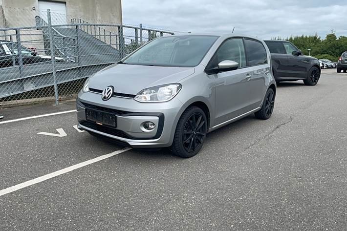 Sølv VW UP! fra 2019