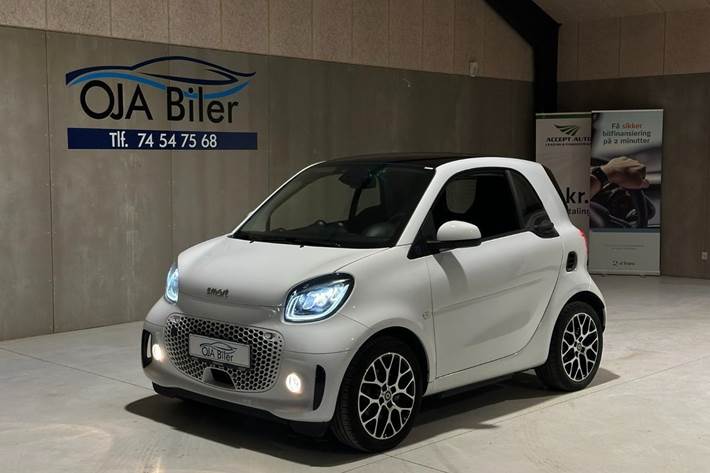 Hvid Smart Fortwo fra 2021