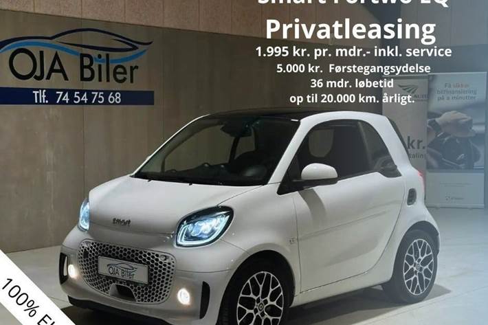 Hvid Smart Fortwo fra 2021