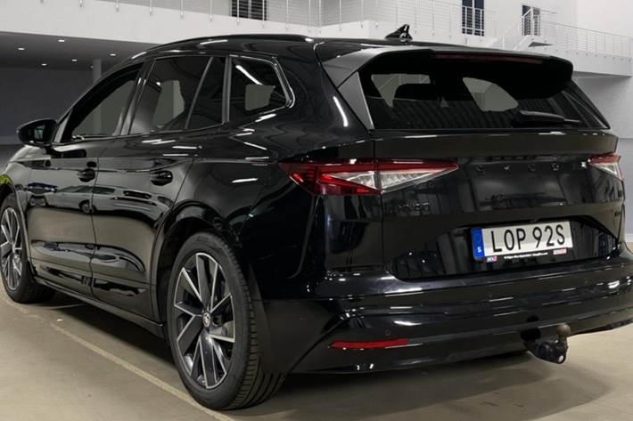 Sort Skoda Enyaq fra 2021
