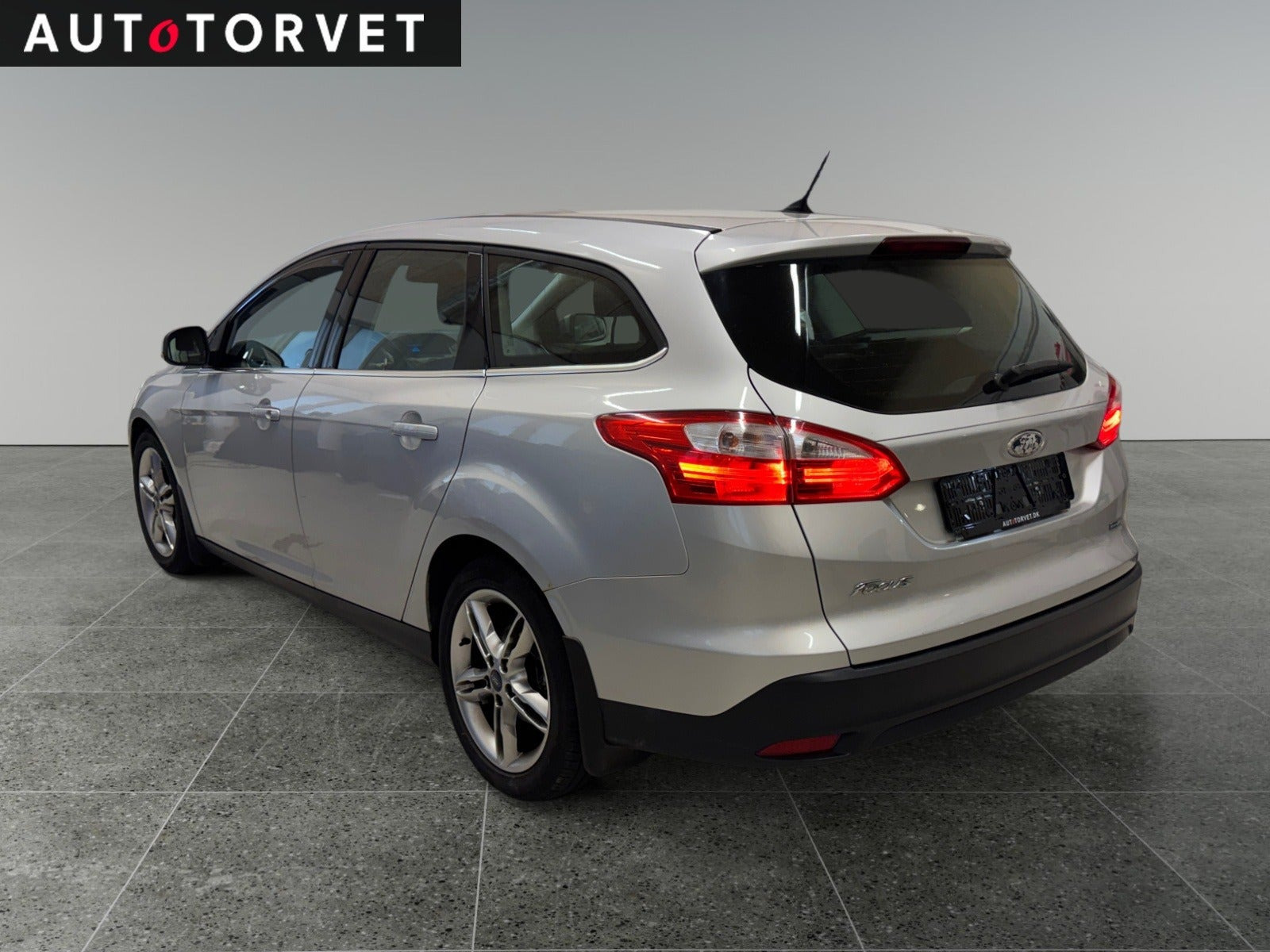 Sølv Ford Focus fra 2014