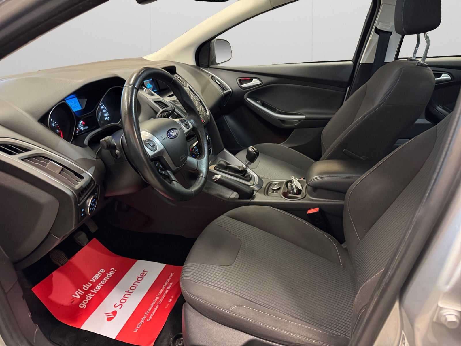 Sølv Ford Focus fra 2014