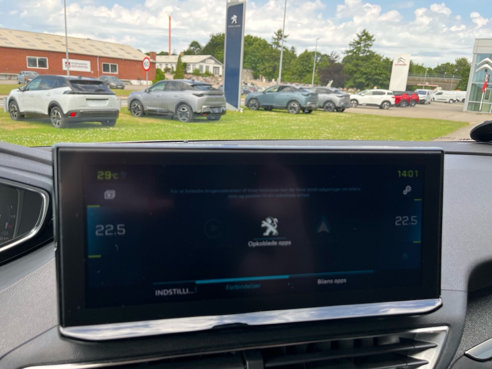 Hvid Peugeot 3008 fra 2021