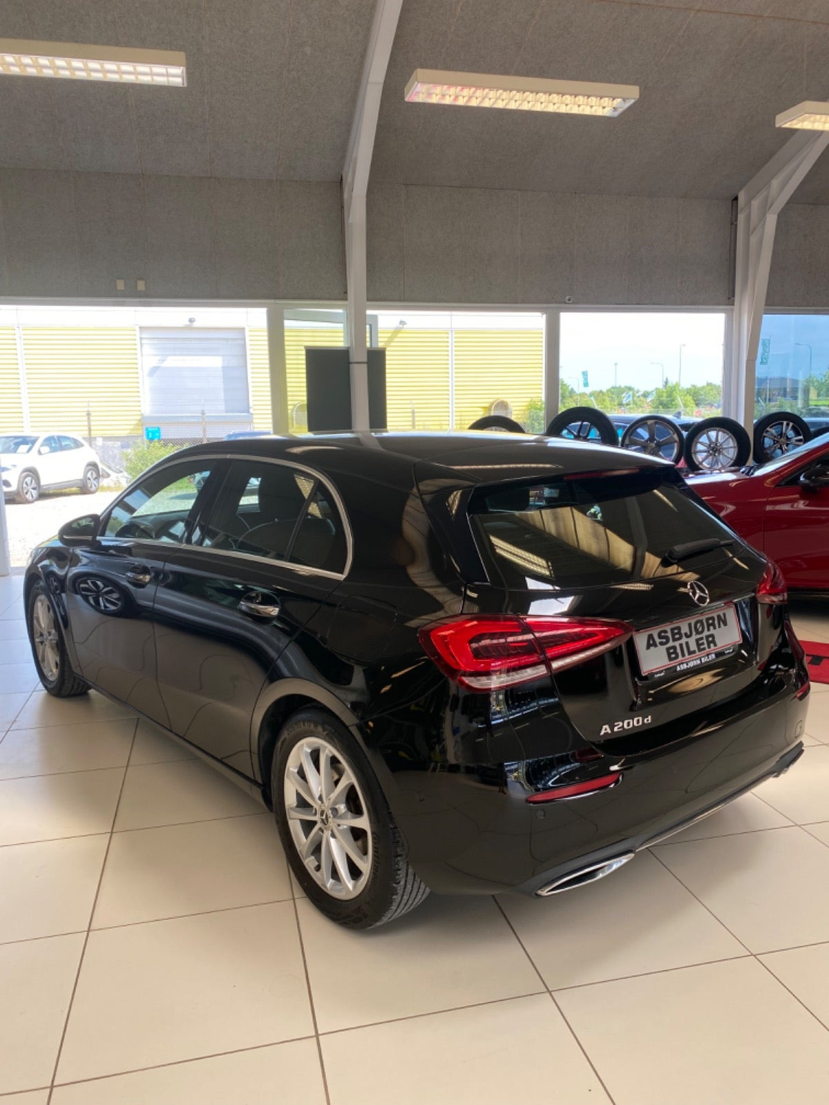 Sort Mercedes A200 d fra 2020