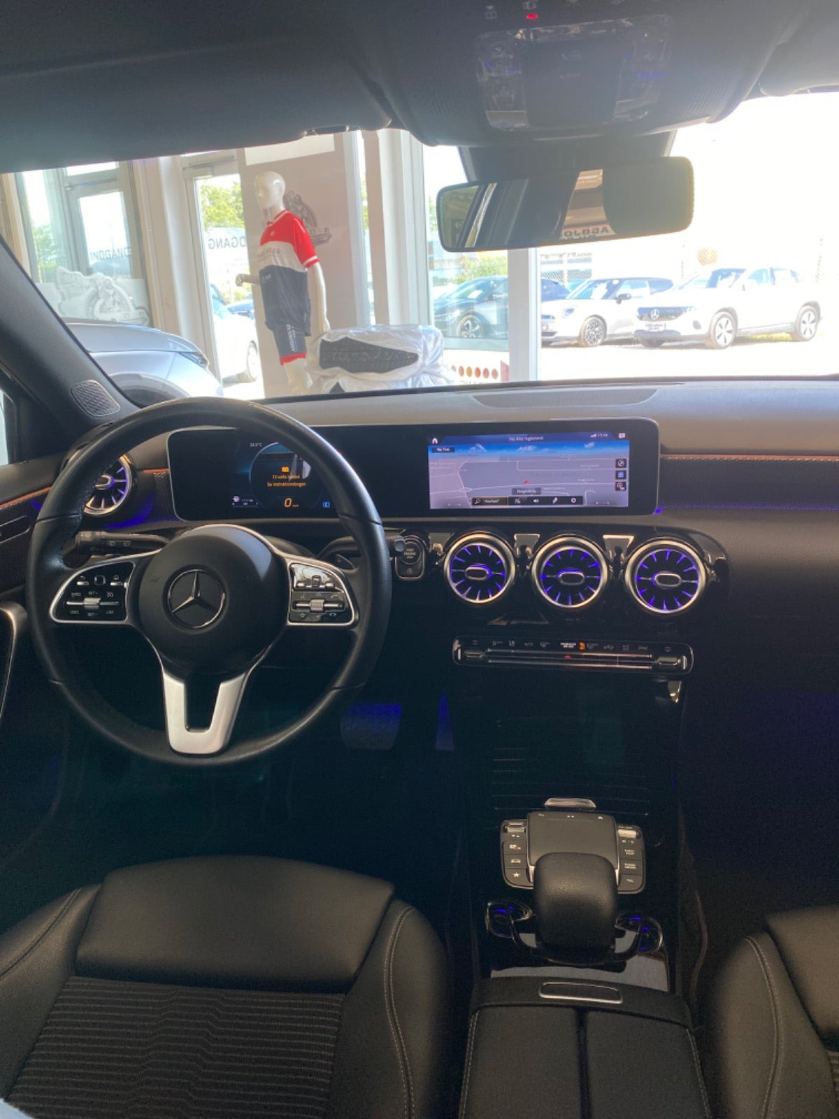 Sort Mercedes A200 d fra 2020