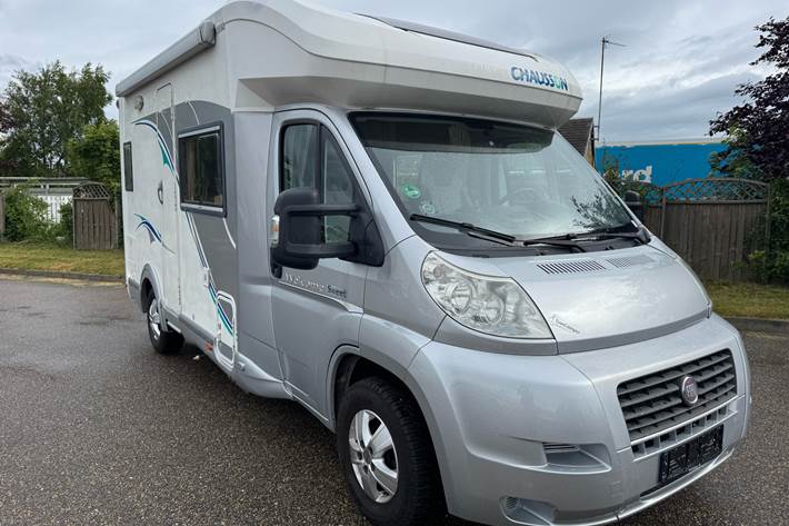 Sølv Fiat Ducato fra 2010