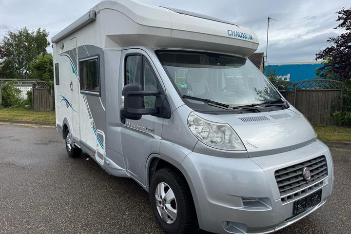 Sølv Fiat Ducato fra 2010