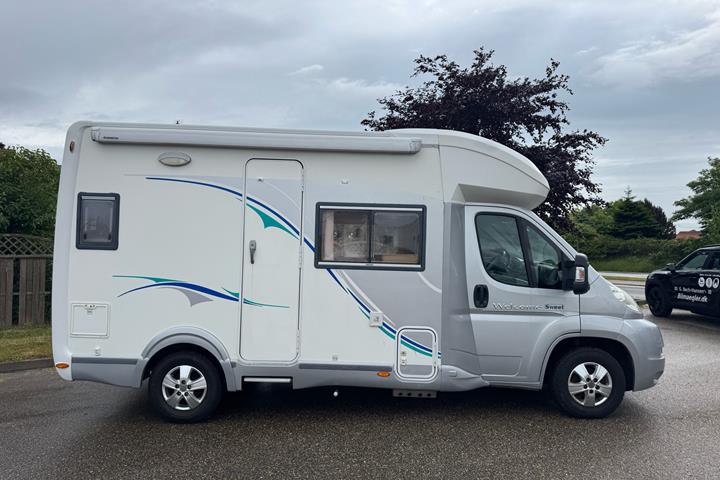 Sølv Fiat Ducato fra 2010