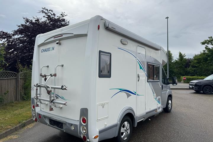 Sølv Fiat Ducato fra 2010