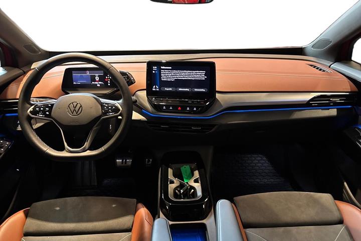 Rød VW ID.4 fra 2024