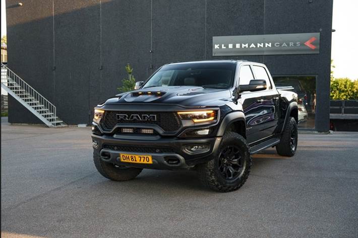 Sort Dodge RAM 1500 fra 2021