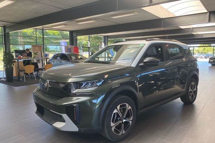 Grøn Citroën e-C3 Aircross fra 2025