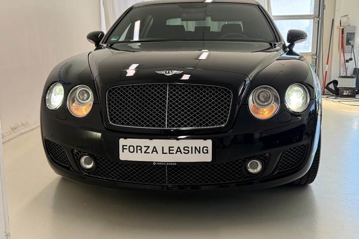 Sort Bentley Continental Flying Spur fra 2009