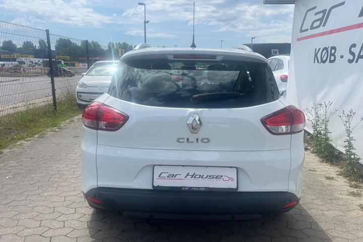 Hvid Renault Clio IV fra 2019