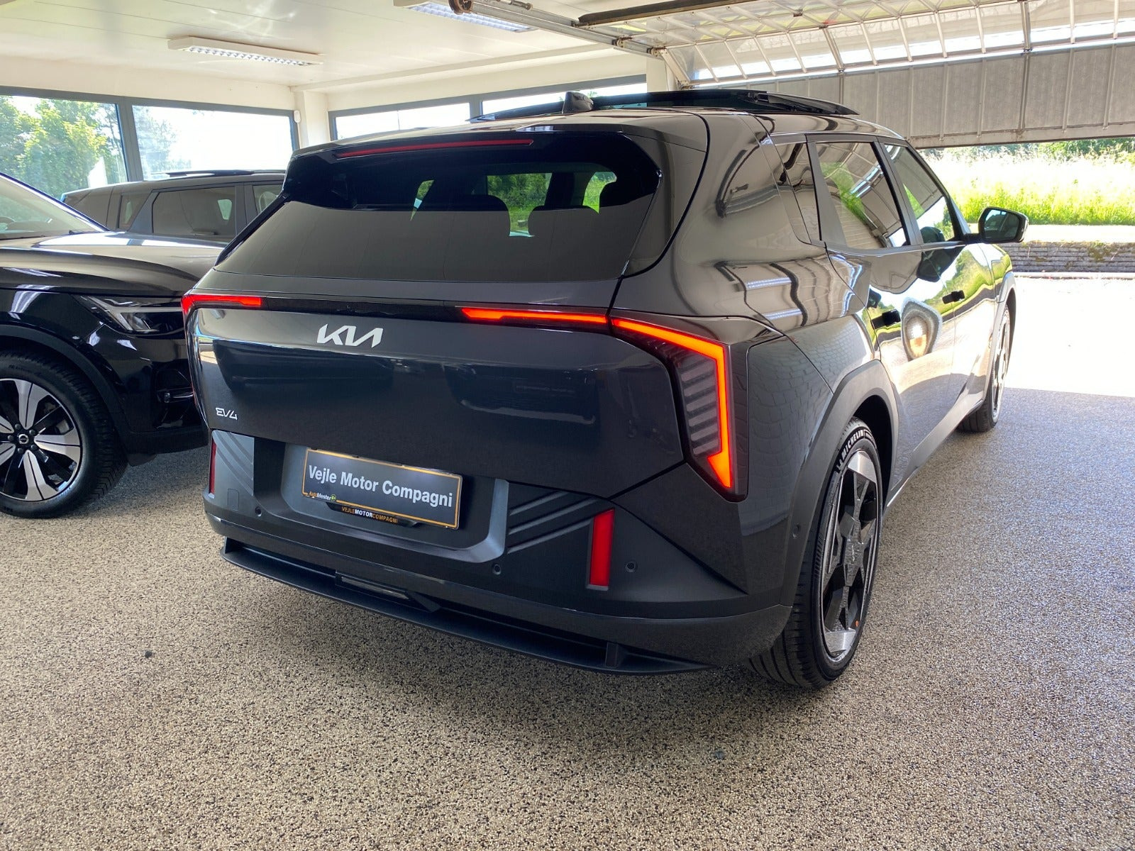 Grå Kia EV4 fra 2026