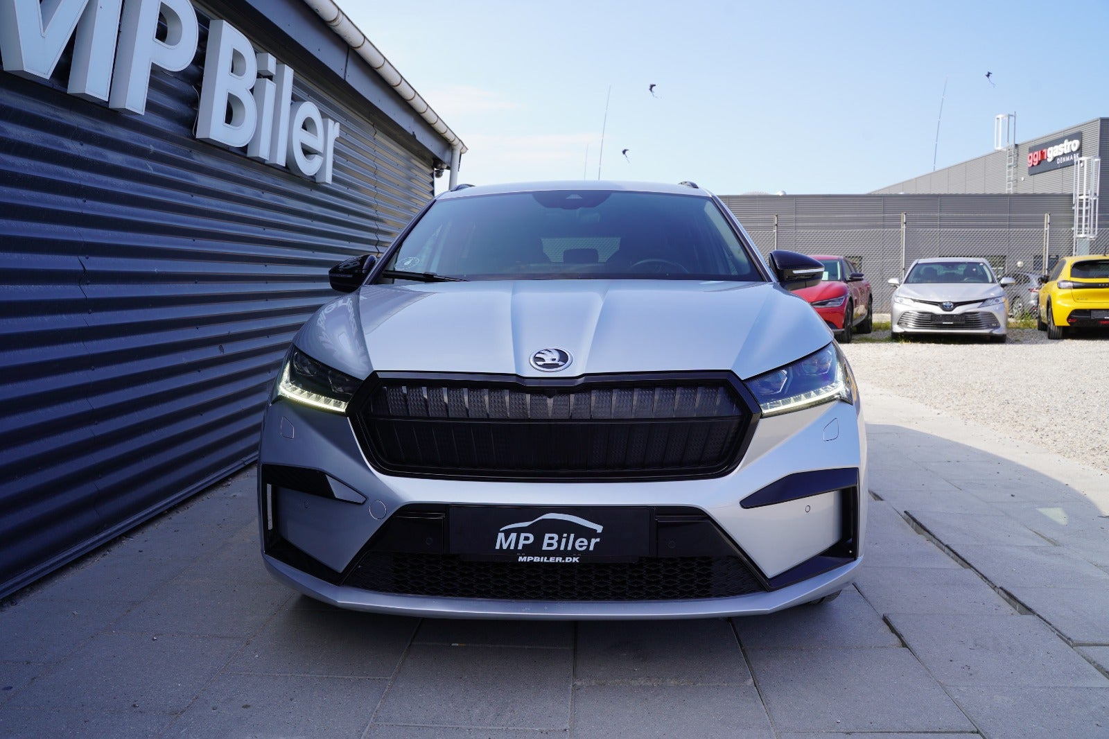 Sølv Skoda Enyaq fra 2023