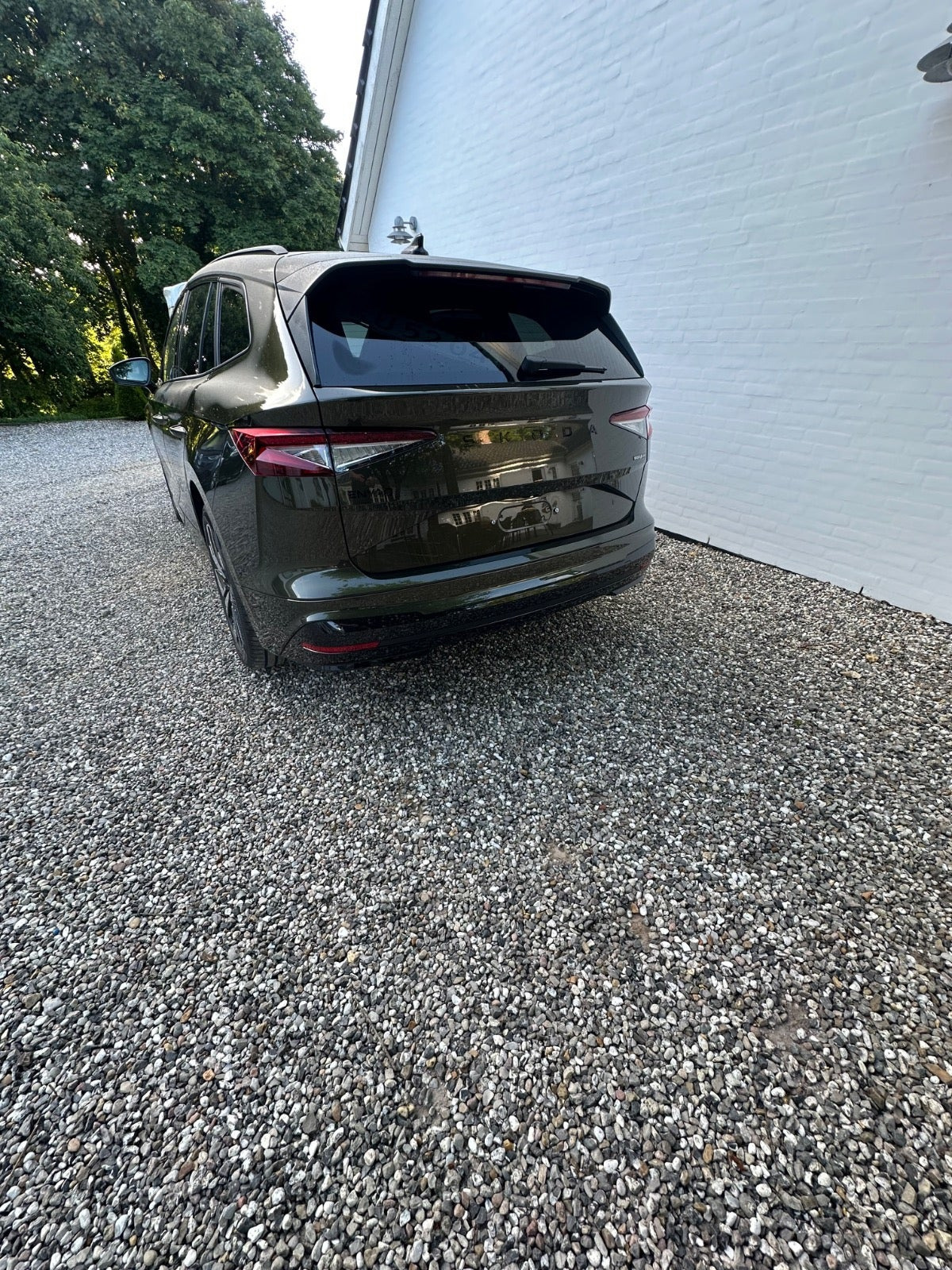 Grøn Skoda Enyaq fra 2026