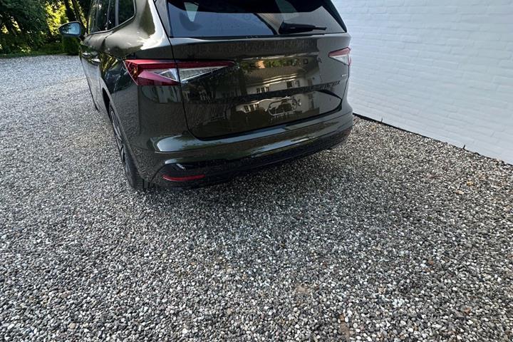 Grøn Skoda Enyaq fra 2026