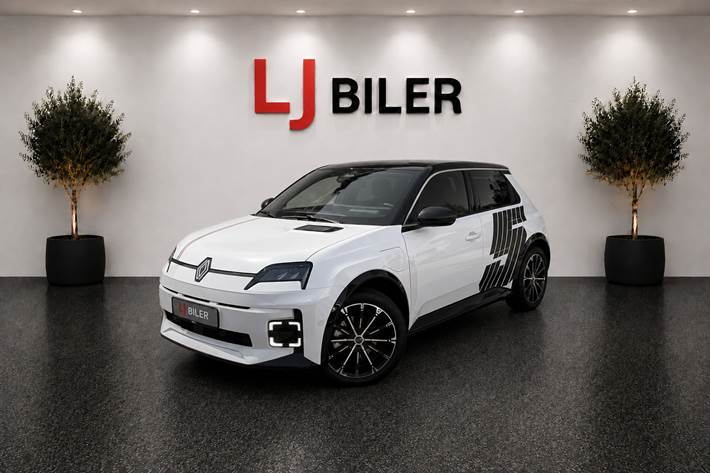 Hvid Renault 5 E-Tech fra 2025