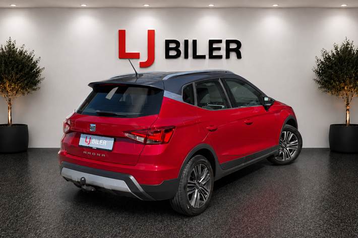Rød Seat Arona fra 2019