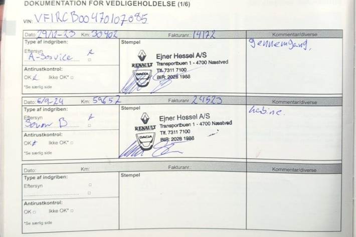 Hvid Renault Megane E-Tech fra 2022