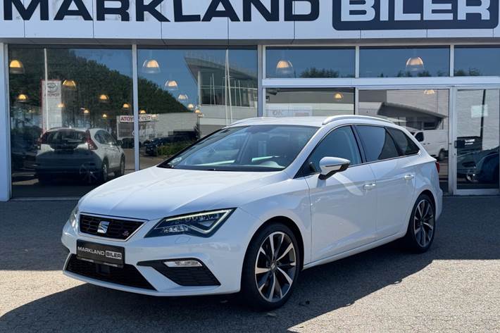 Hvid Seat Leon fra 2017