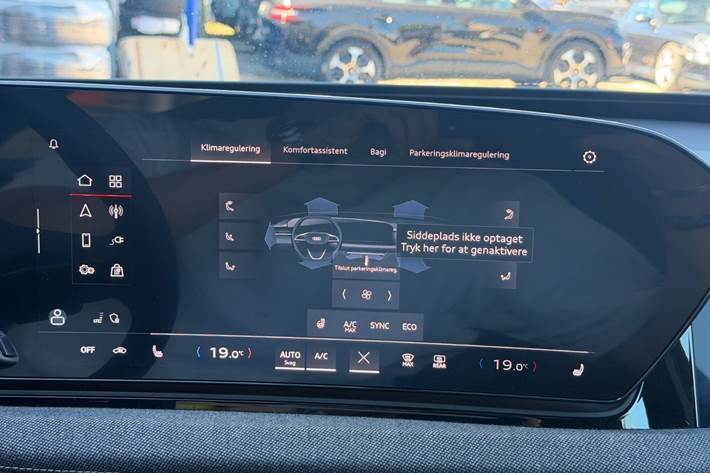 Grå Audi A6 e-tron fra 2025