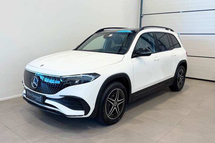 Hvid Mercedes EQB250+ fra 2025