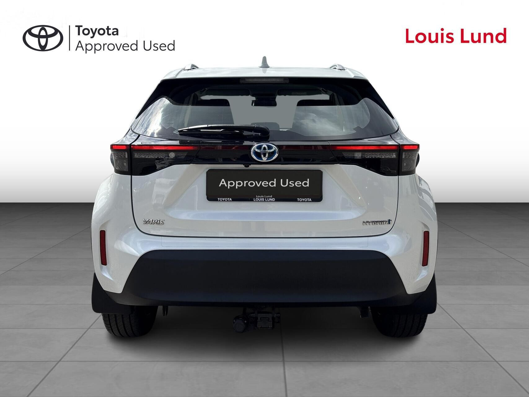 Hvid Toyota Yaris Cross fra 2022