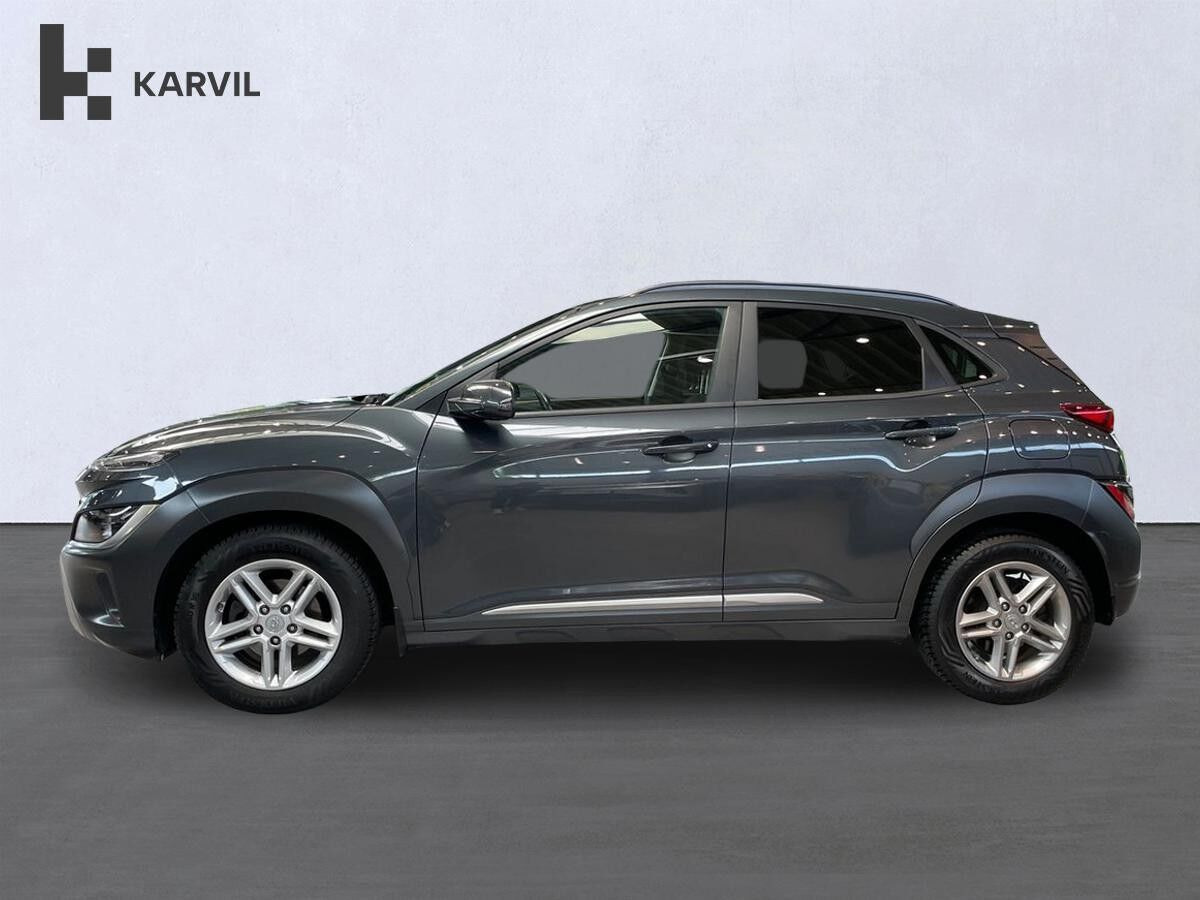 Grå Hyundai Kona fra 2022