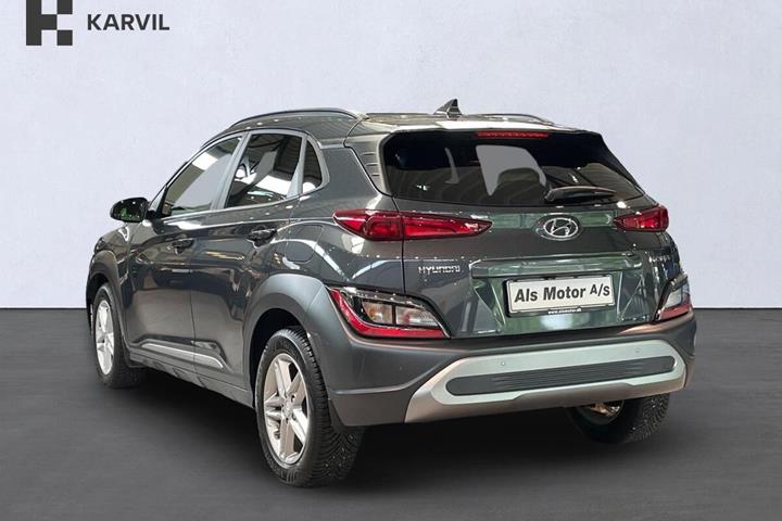 Grå Hyundai Kona fra 2022