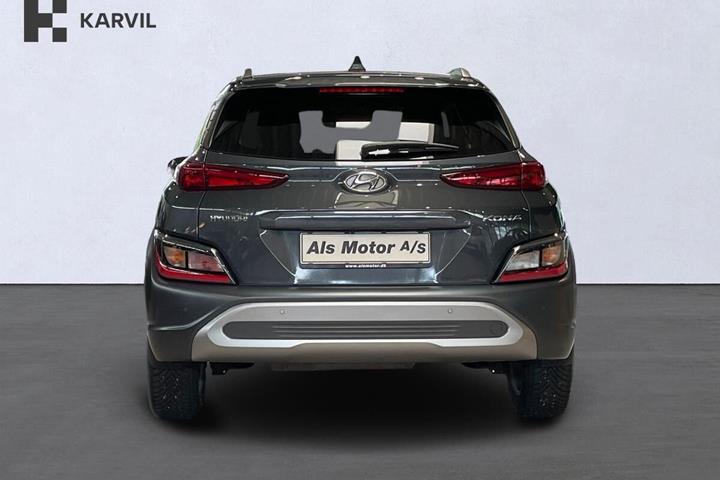 Grå Hyundai Kona fra 2022