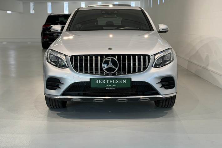 Sølv Mercedes GLC250 d fra 2018