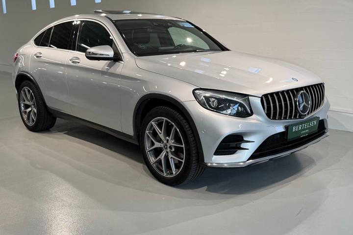 Sølv Mercedes GLC250 d fra 2018