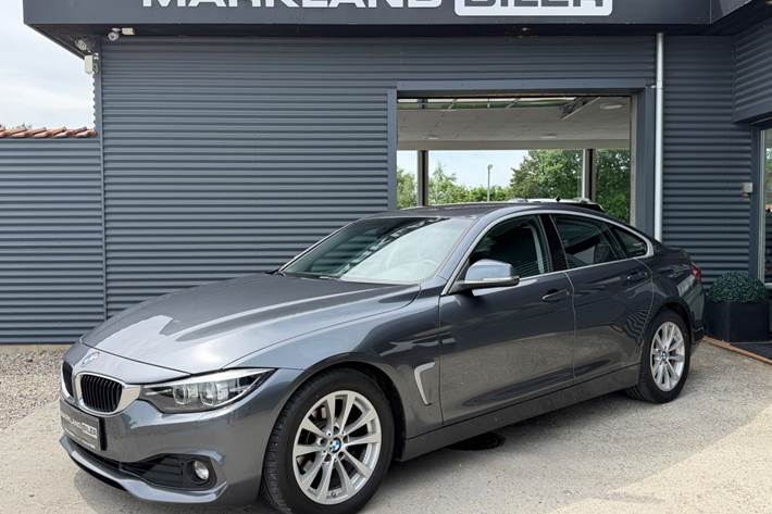 Grå BMW 420i fra 2019