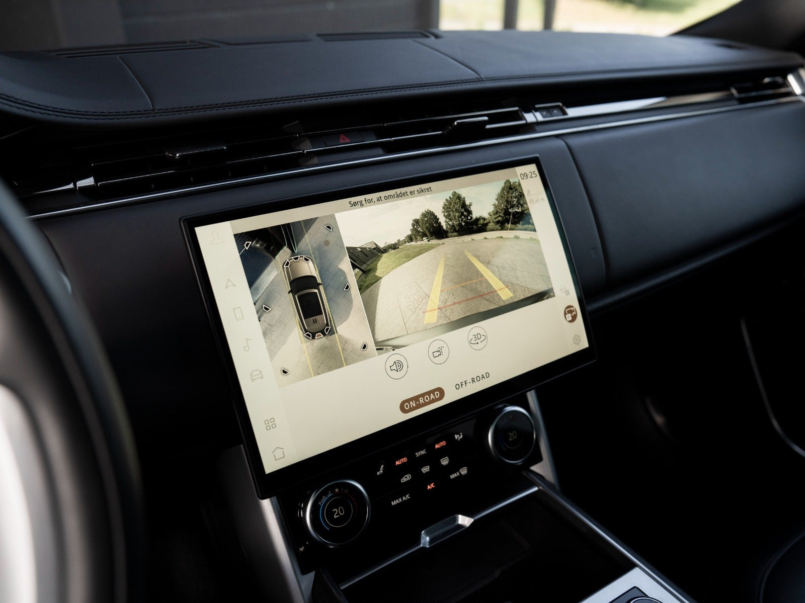 Grøn Land Rover Range Rover fra 2023
