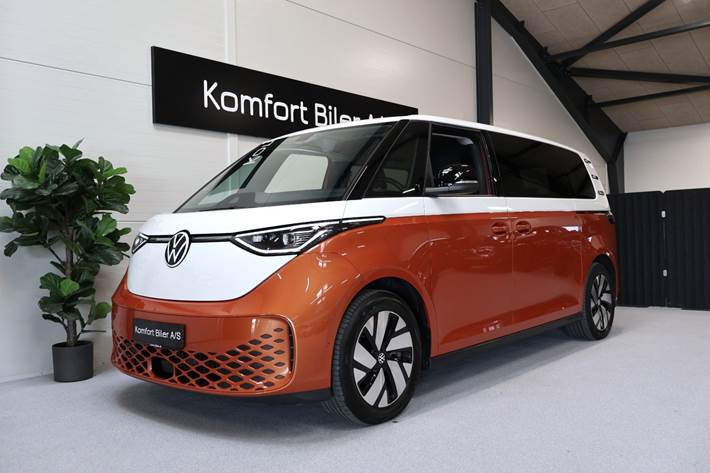 Orange VW ID.Buzz fra 2025